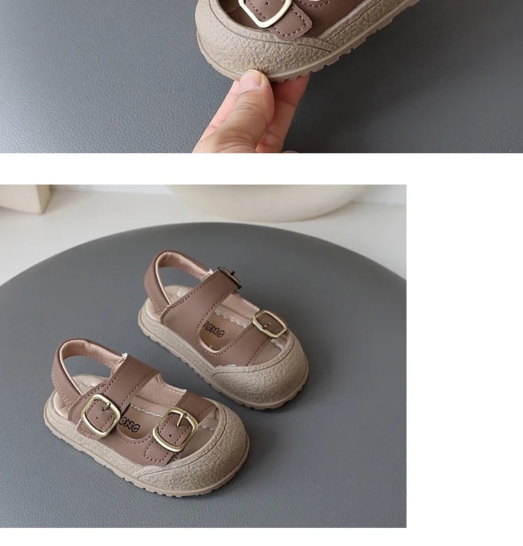 Korean Style Soft-Soled Summer Sandals for Kids ATHLEXES