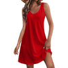 Summer Breeze Plus Size Pocket T-Shirt Dress ATHLEXES