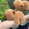 Capybara Plush Snap Circle Wristband Toy ATHLEXES