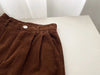 Chic Retro High Waist Corduroy Pants for Timeless Style ATHLEXES