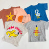 Korean Cotton Cartoon Tees for Kids 2025 Summer Collection ATHLEXES