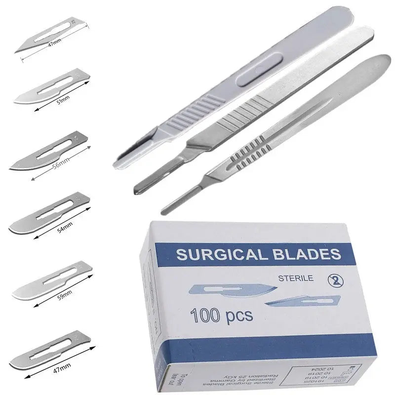 PrecisionCut Sterile Surgical Blades Set for DIY ATHLEXES
