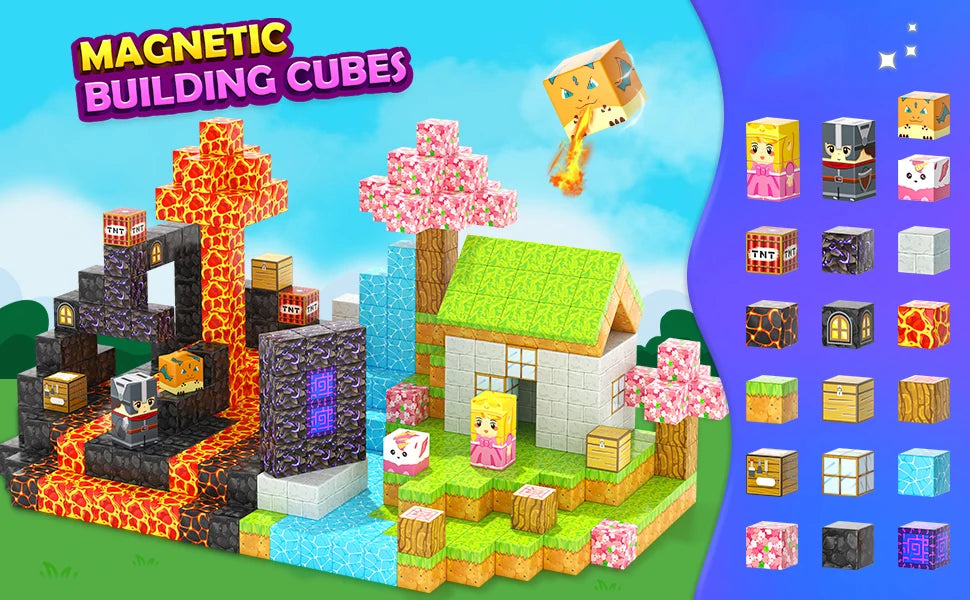 UrbanCraft Magnetic Building Block Set ATHLEXES