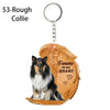 Heartfelt Dog Angel Pendant Keychain ATHLEXES