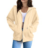 Chic Comfort 2024 Zip-Up Warm Hooded Sweatshirt for Women ATHLEXES