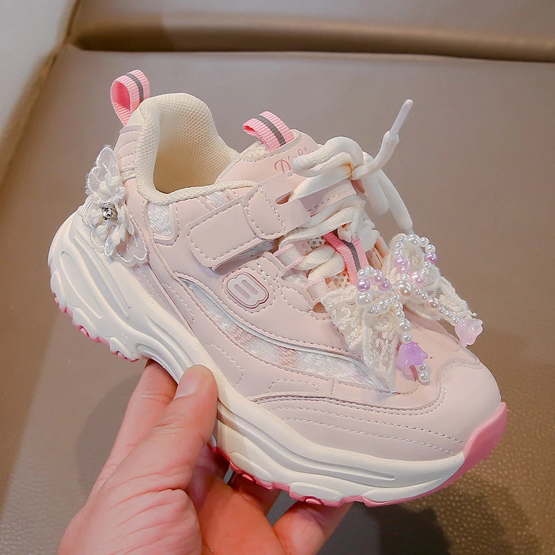 BreezeFit Girls' Lightweight Non-Slip Sneakers ATHLEXES