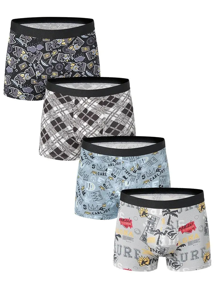 LuxStyle Printed Boxer Shorts for Men ATHLEXES