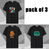 Plus Size Men's Cotton Printed Tee 7XL Oversized Top ATHLEXES