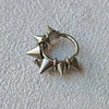 MDNEN Titanium Three-Layer Clicker Earring Set ATHLEXES