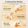 ROJECO Cat Toys Smart Interactive Cat Bouncing Ball Automatic Rolling Ball Training Self-moving Electric Toy Dog Pet Accessories ATHLEXES