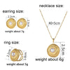 Lustrous Wavelet Gold Pendant with Moonstone ATHLEXES
