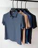 SilkCool Men's Polo: Luxury Summer Short Sleeve Shirt ATHLEXES