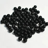 Elegant Black 8mm Round Loose Beads for Jewelry Making ATHLEXES