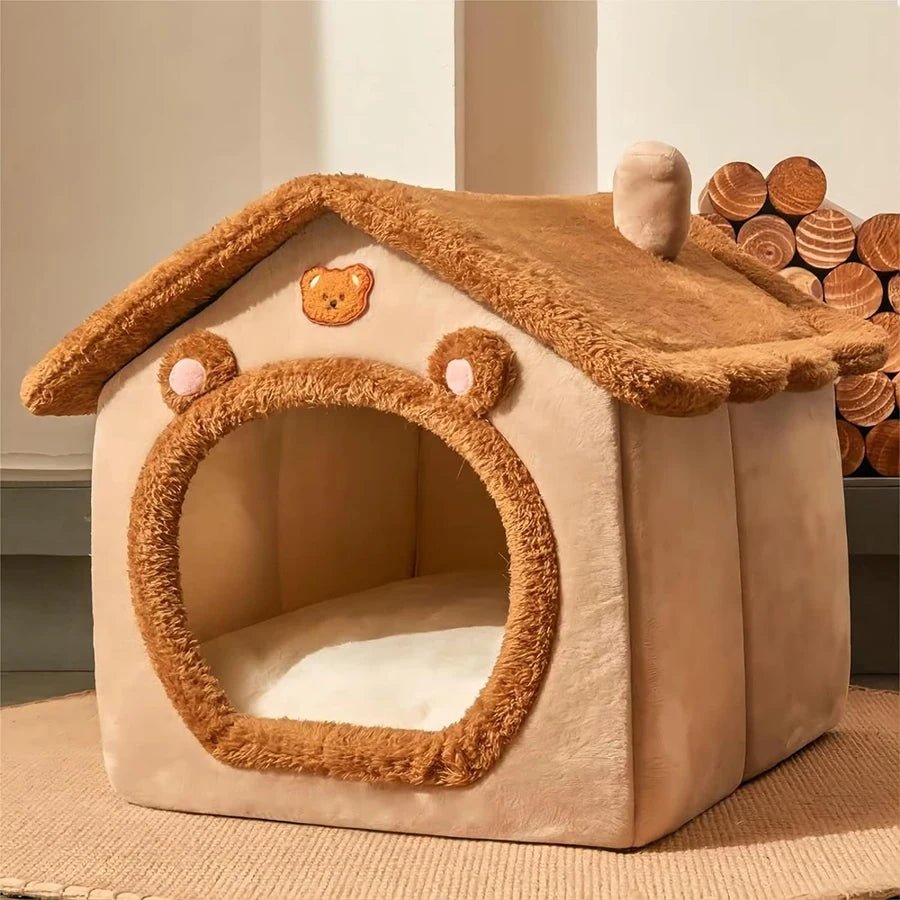 CozyCove Foldable Pet Cave ATHLEXES