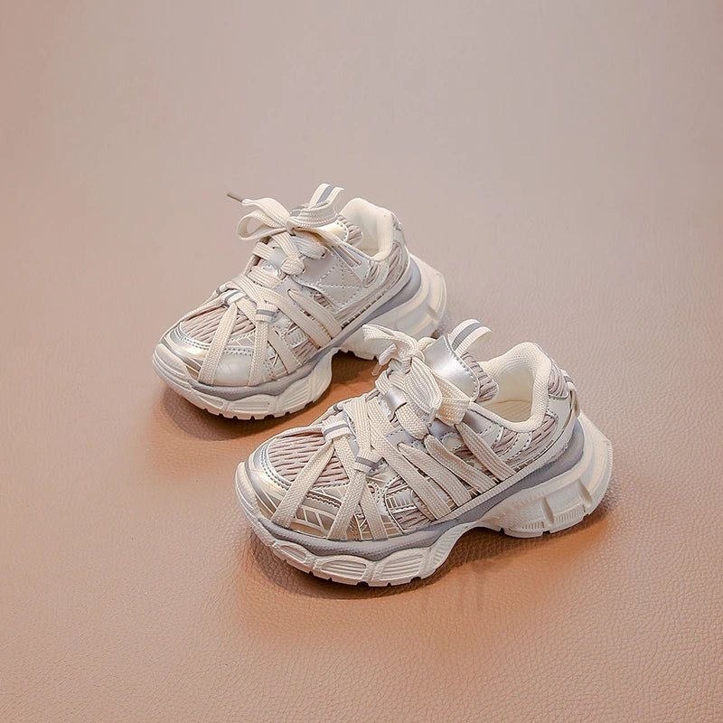 Chunky Kids' Basketball Sneakers 2024 - Breathable Style ATHLEXES