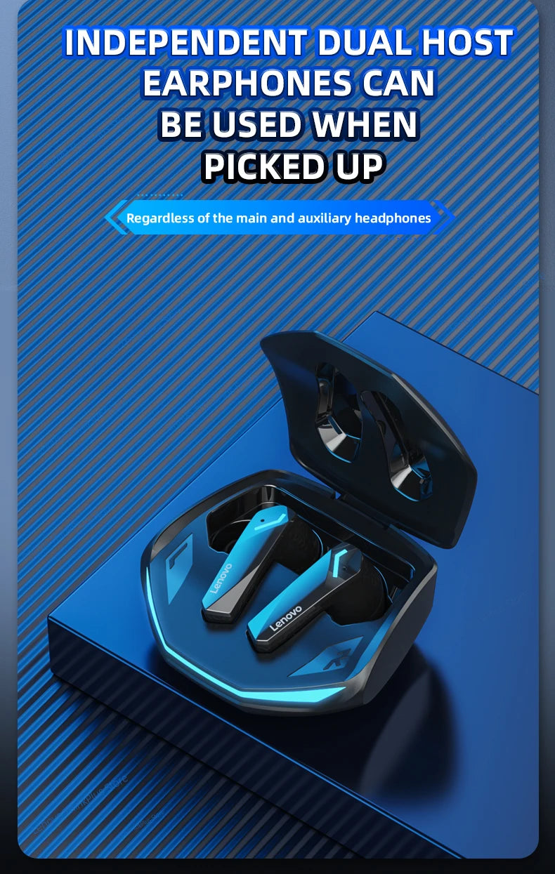 Lenovo GM2 Pro Wireless Gaming Earphones ATHLEXES