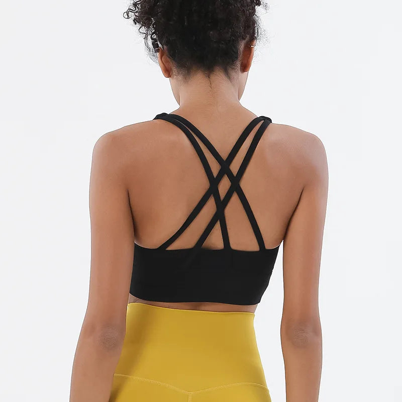 EliteFit Women's Yoga Sports Bra ATHLEXES