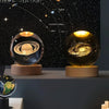 Luminous Saturn 3D Solar System Crystal Sphere ATHLEXES