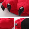 CozyPaws Plush Dinosaur Slippers for Home ATHLEXES