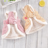 CozyCord Pink Yellow Dog Dress with Bear Bow ATHLEXES
