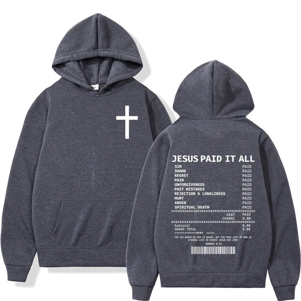 FaithWear Jesus Paid It All Hoodie ATHLEXES