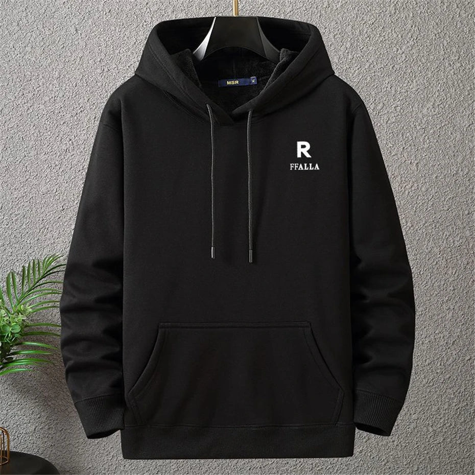 Premium Plus Size Fleece Hoodie for Men ATHLEXES