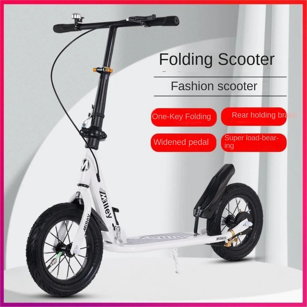 TULX EcoFold Scooter with Explosion-Proof Tires ATHLEXES