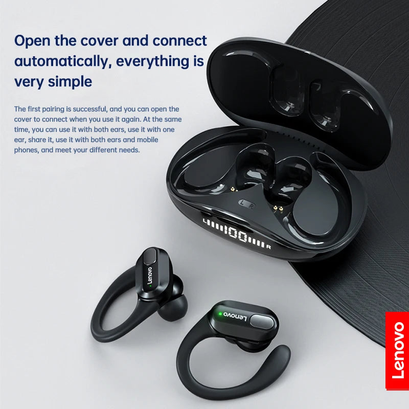 Lenovo XT80 Sports Wireless Earphones with LED Display ATHLEXES