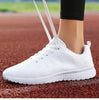 BreatheEasy Women's White Athletic Sneakers for Sport and Casual Wear ATHLEXES