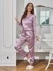 Solid Long Sleeve Pajama Set ATHLEXES