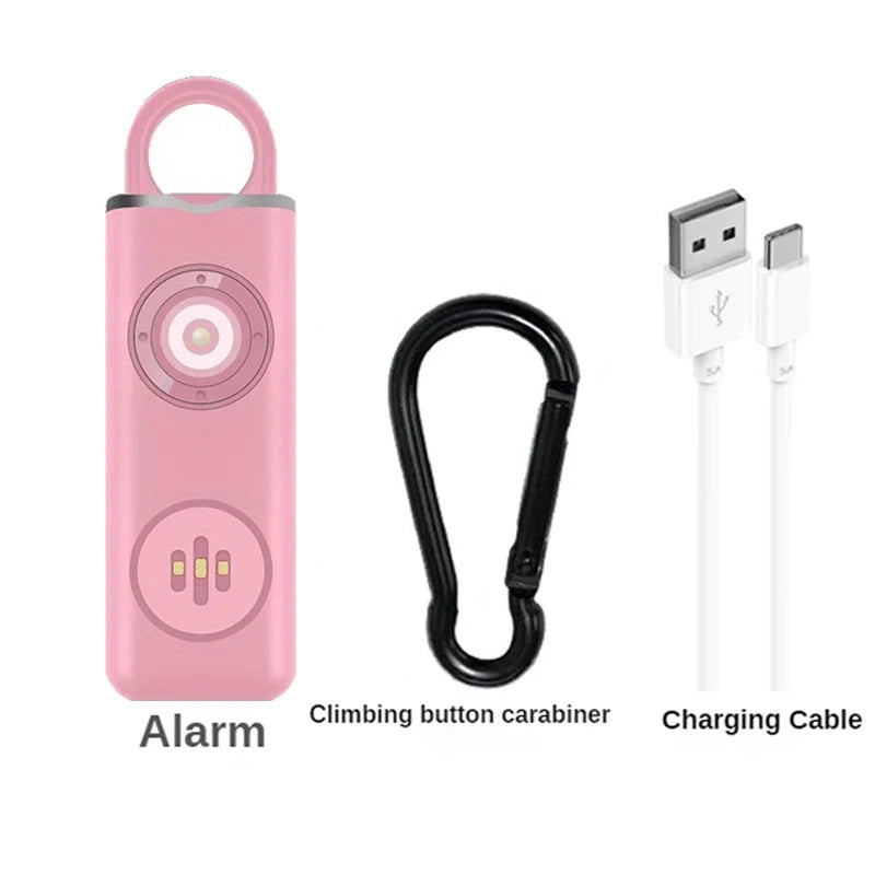Ultimate 130dB Personal Self Defense Alarm Keychain for Women ATHLEXES