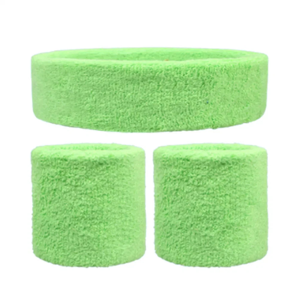 ActiveFlex 3PCs Sports Headband & Wristband Set ATHLEXES