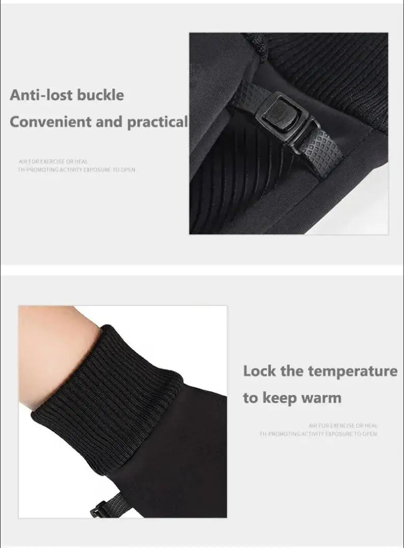 FrostGuard Touch Screen Waterproof Winter Sports Gloves ATHLEXES