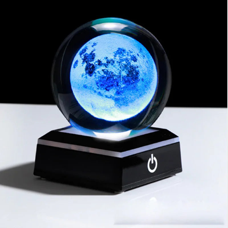 Galactic Wonders 3D Crystal Planet Sphere Decor ATHLEXES