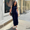 TARUXY Elegant High Waist Ribbed Knit Dress ATHLEXES