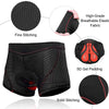 X-TIGER Men's 5D Gel Pad Cycling Shorts ATHLEXES