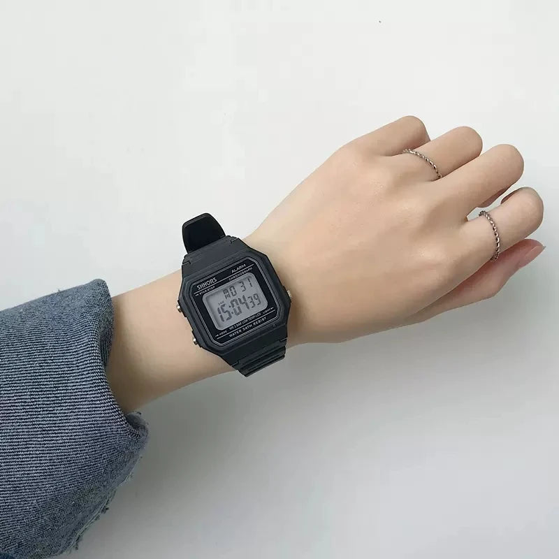 Vintage Square LED Sports Couple Watches ATHLEXES