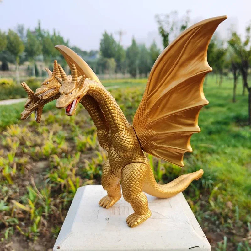 King Ghidorah vs Keizer Ghidorah Action Figure Model ATHLEXES