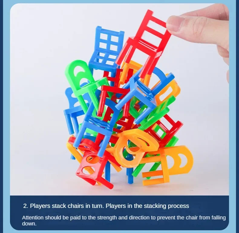 Childrenâ??s Mini Folding Chair Balancing Game ATHLEXES
