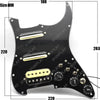 SSH Loaded Pickguard with Silence Switch for ST Guitar ATHLEXES