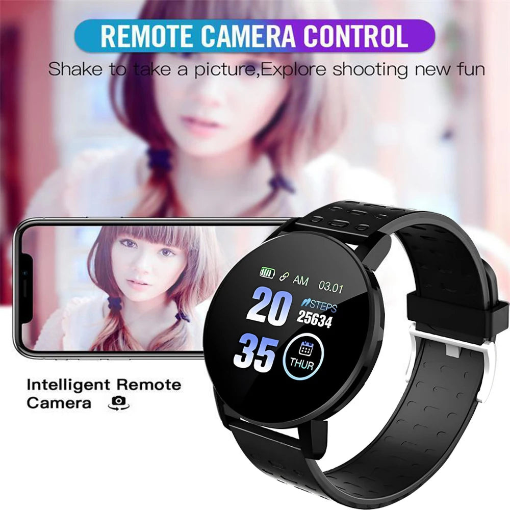 PulseSync 119 Smartwatch for Heart Rate & Fitness Tracking ATHLEXES
