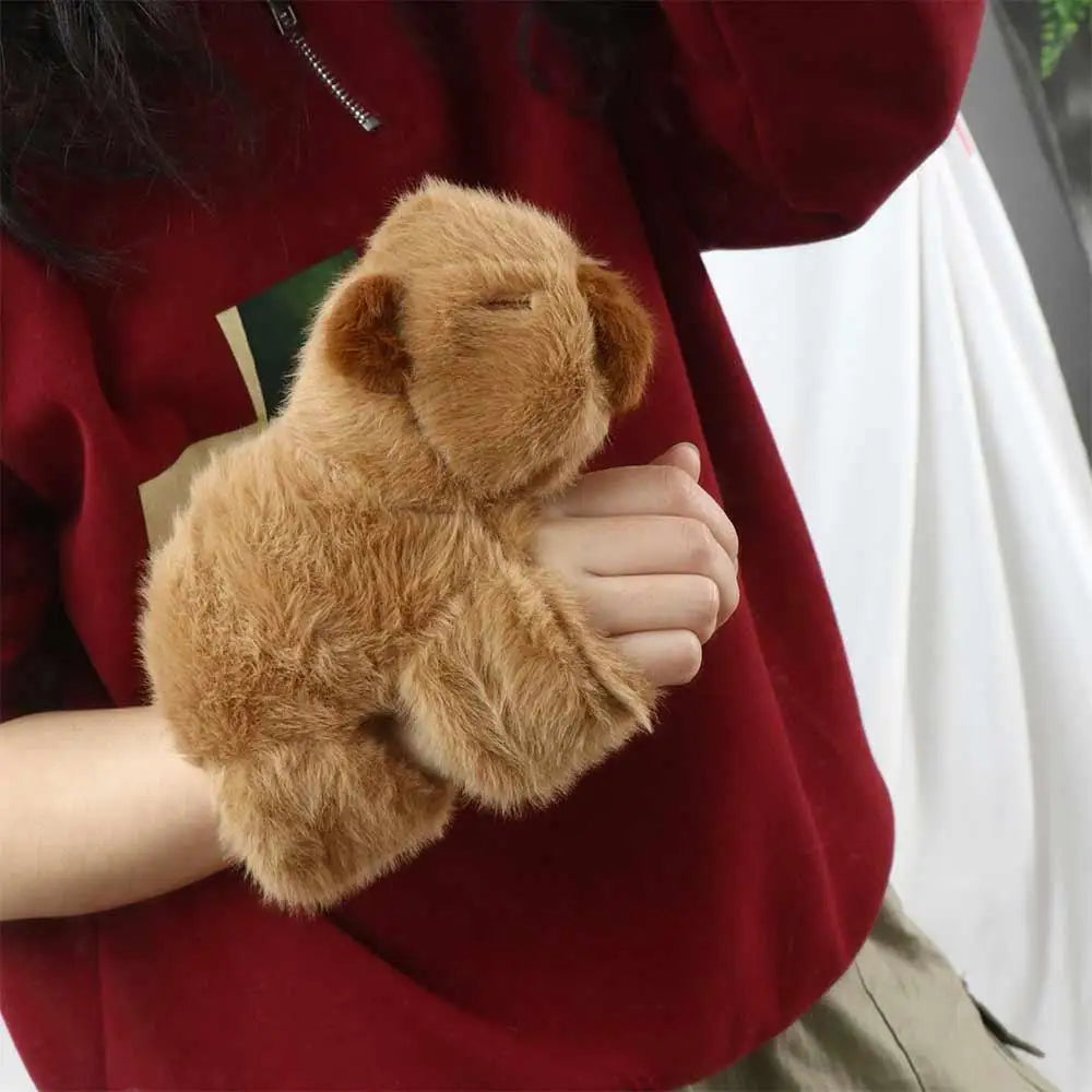 Capybara Plush Slap Bracelet Wrist Toy ATHLEXES