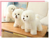 Adorable Plush Bichon Frise Dog Doll Toy ATHLEXES