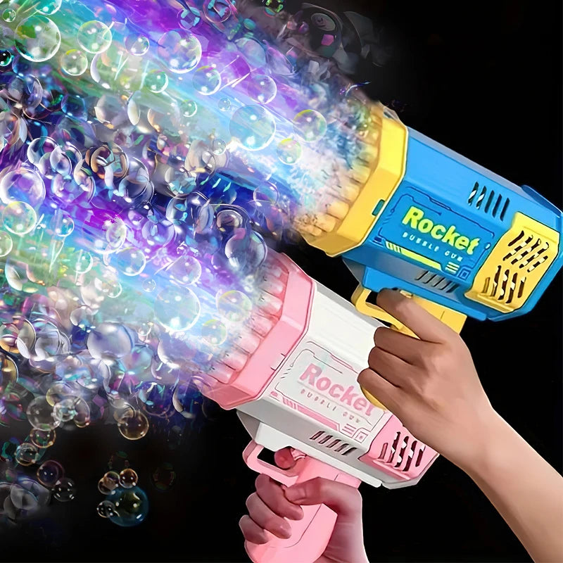 RocketBurst 40 Hole Bubble Blower Toy Outdoor ATHLEXES