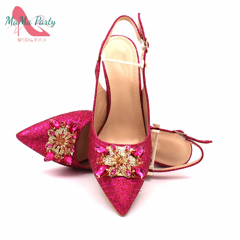 Royal Blue Elegance: Nigerian Pumps & Bag Set ATHLEXES