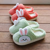 Cozy Rabbit Flip Flops for Kids - Warm Cotton Slippers ATHLEXES