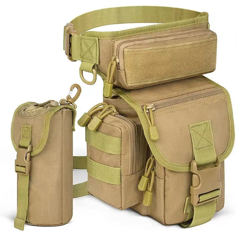 Waterproof Tactical Leg Bag Pack for Men Outdoor Activities ATHLEXES