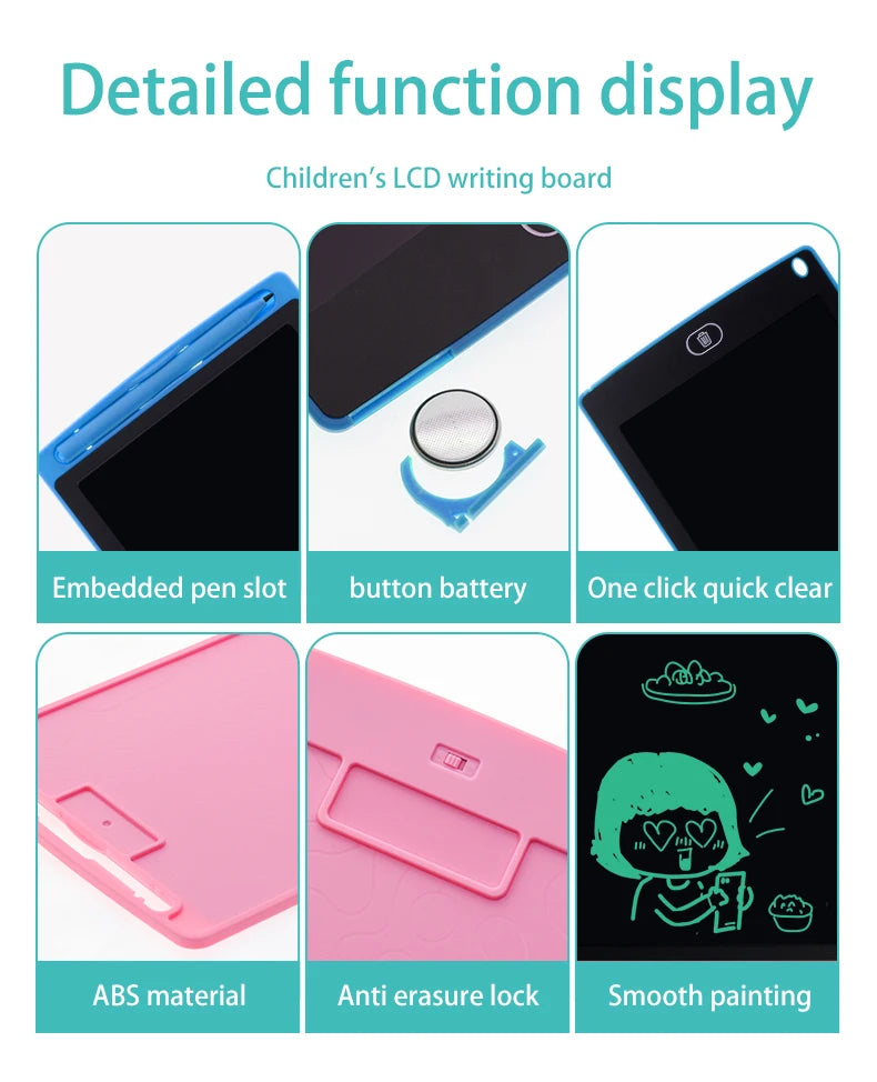 MagicLCD Art Board: Creative Writing Tablet for Kids ATHLEXES