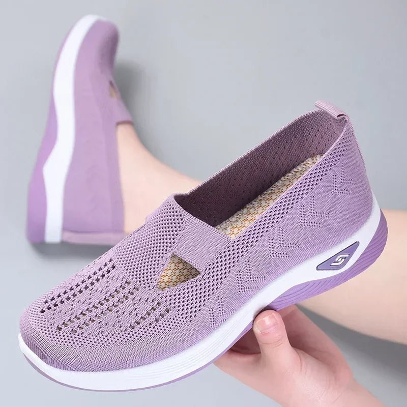 New arrival Summer New Comfort Casual Women's Shoes Fashion Soft Sole Breathable Hollow Out Flat Shoe for Women Zapatos De Mujer ATHLEXES