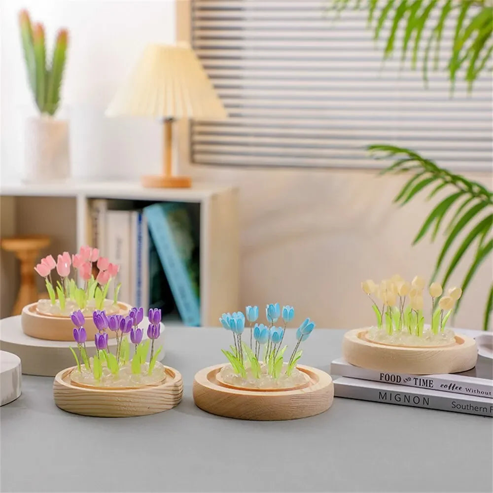TulipGlow Handmade LED Night Light ATHLEXES